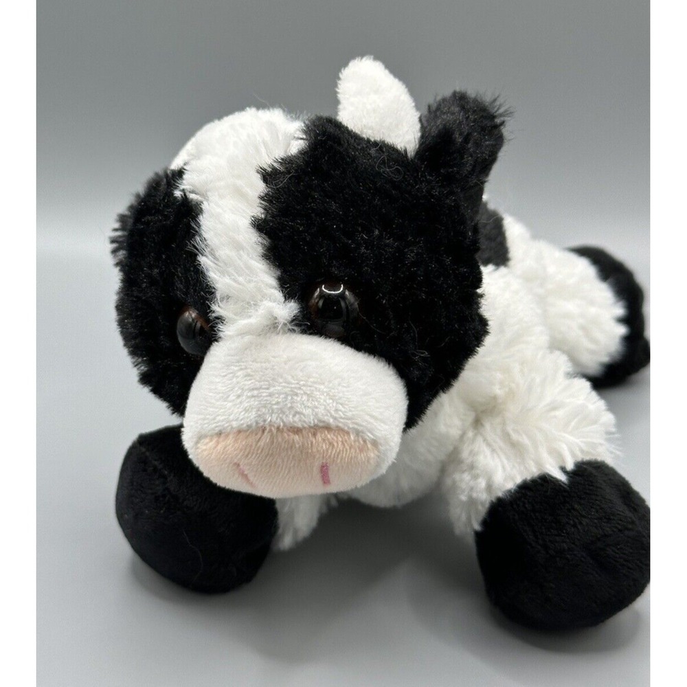 Wild‎ Republic 8" RARE FLOPPY Realistic Cow Stuffed Animal Plush NEEDS REPAIR